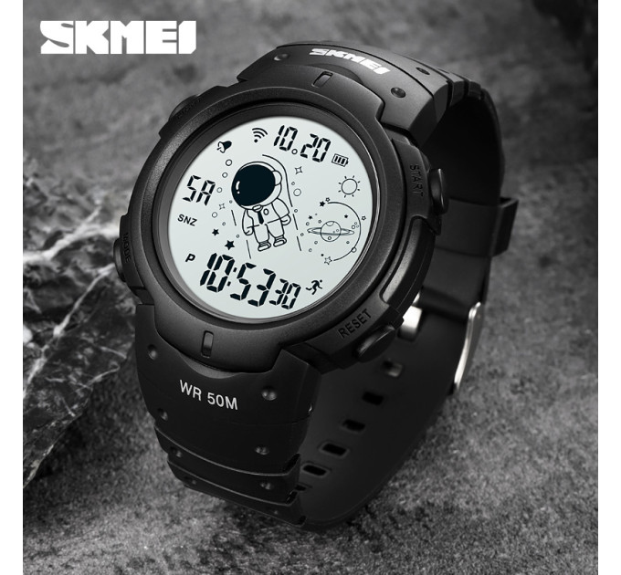 Skmei 1820BKWT Black-white