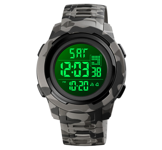 Skmei 1731CMGYBK Camo gray Black STOPPED