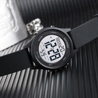 Skmei 1758BKBKWT Black Black White