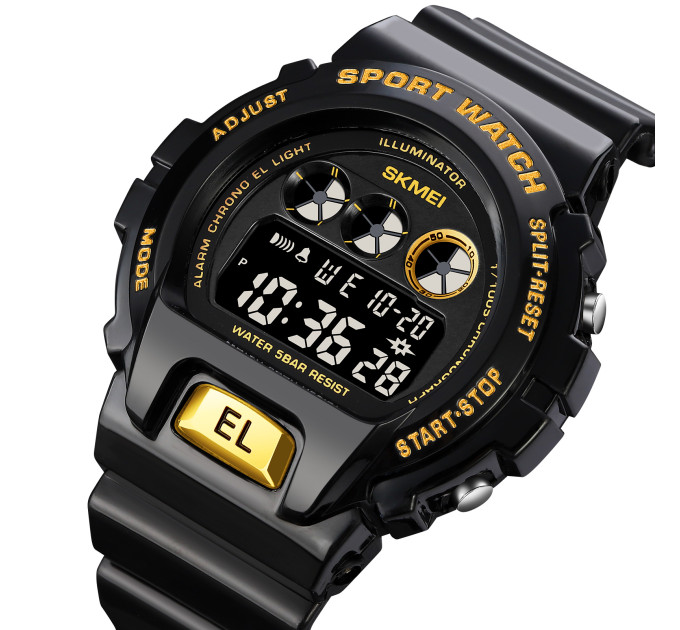 Skmei 1813BKGD Black-Gold