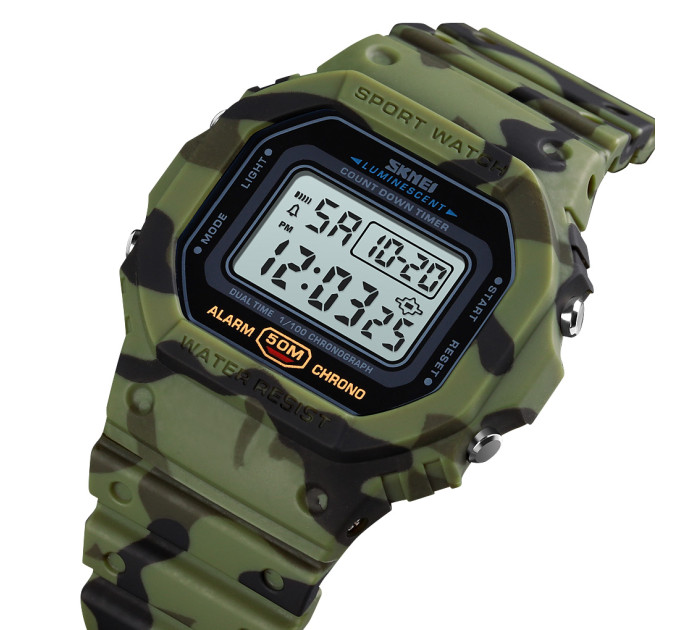 Skmei 1628CMGN Camo Green