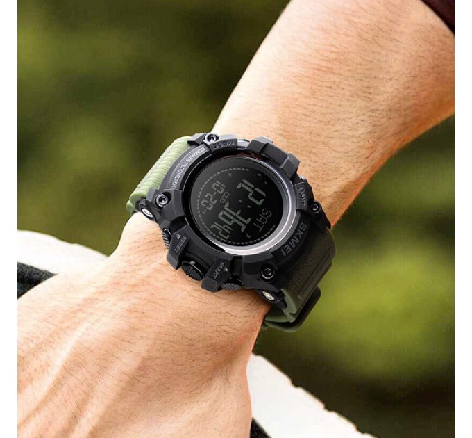 Skmei 1356AG Army Green + Compass