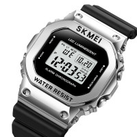 Skmei 1851SIBK Silver Black
