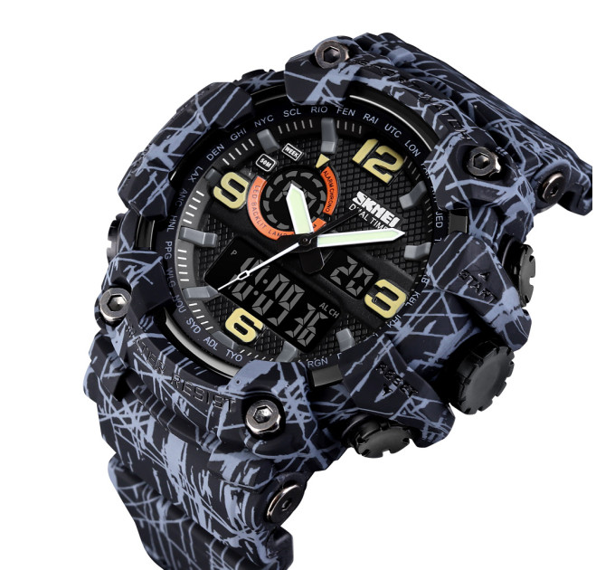 Skmei 1520GYBK gray black. SALE
