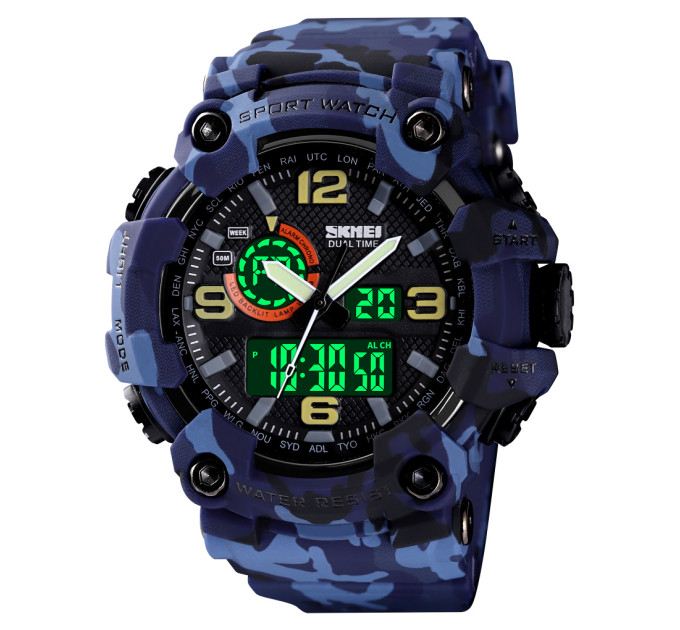 Skmei 1520CMBU camo blue