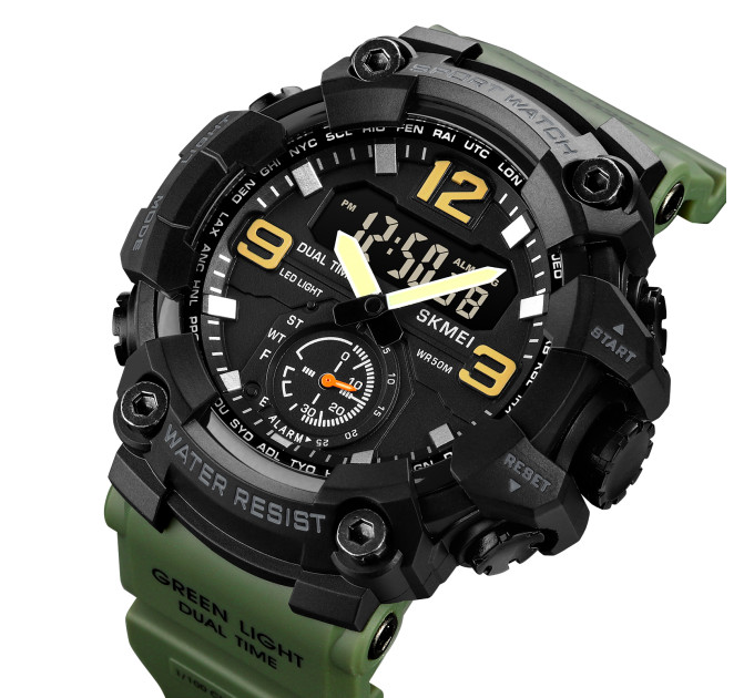 Skmei 1965AG army green.