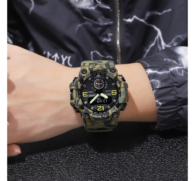 Skmei 1965CMGN camo green. SALE