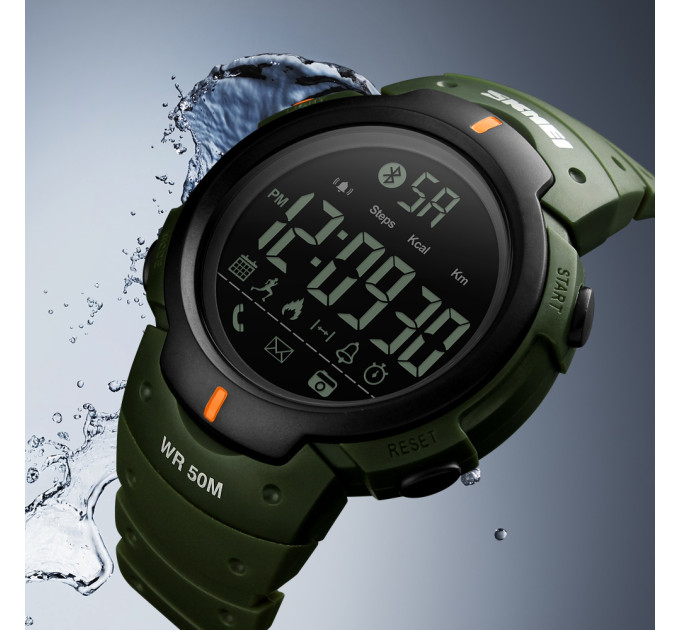 Skmei 1301AG army green Smart Watch