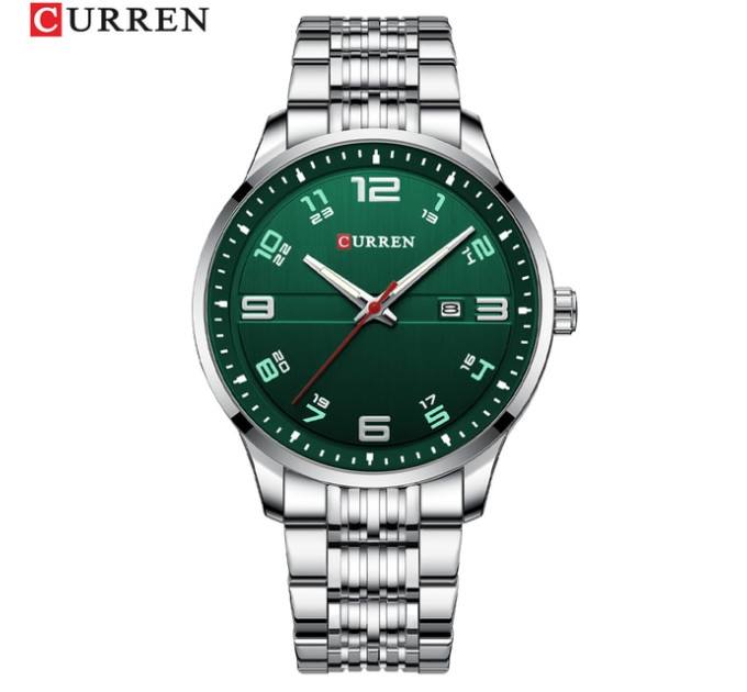 Curren 8411 Silver-Green
