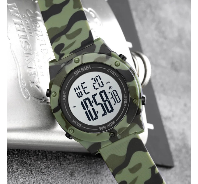 Skmei 1772CMGNWT Camo Green-White