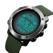 Skmei 1511AG Army-Green Smart Watch + Compass SALE