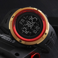 Skmei 1251GDRD Black-Gold-Red SALE