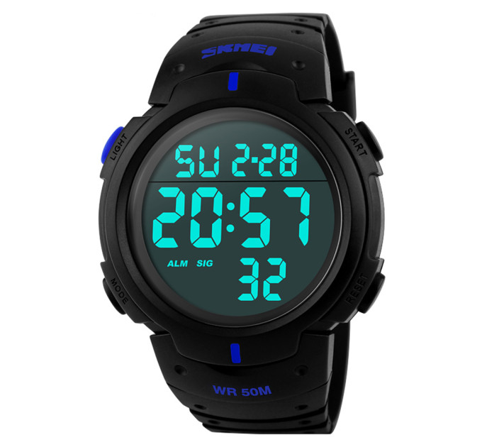 Skmei 1068BU Black-Blue