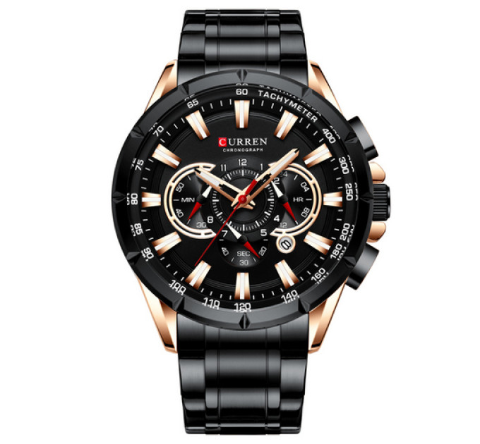 Curren 8363 Black-Cuprum