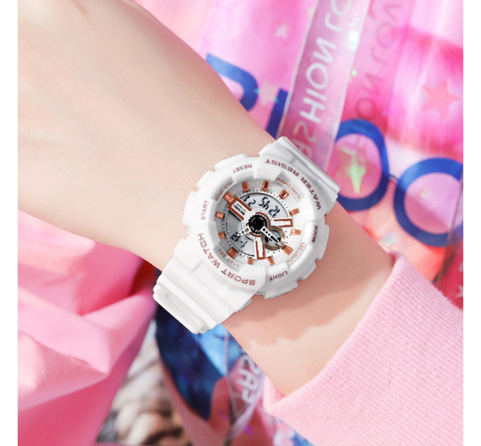 Skmei 1834WT White-Gold