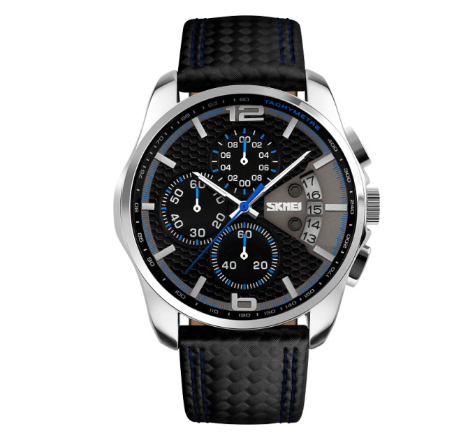 Skmei 9106BU Silver-Black-Blue