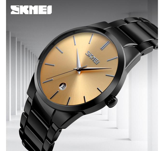 Skmei 9140BKGD Black-Gold