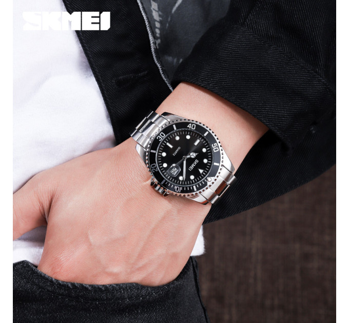 Skmei 1779SIBK Silver-Black
