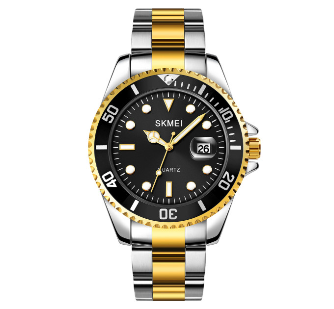 Skmei 1779TGDBK Silver-Gold-Black