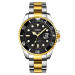 Skmei 1779TGDBK Silver-Gold-Black