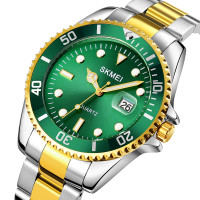 Skmei 1779TGDGN Silver-Gold-Green
