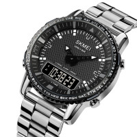 Skmei 1898SIBK Silver-Black SALE