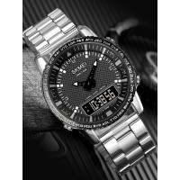 Skmei 1898SIBK Silver-Black SALE