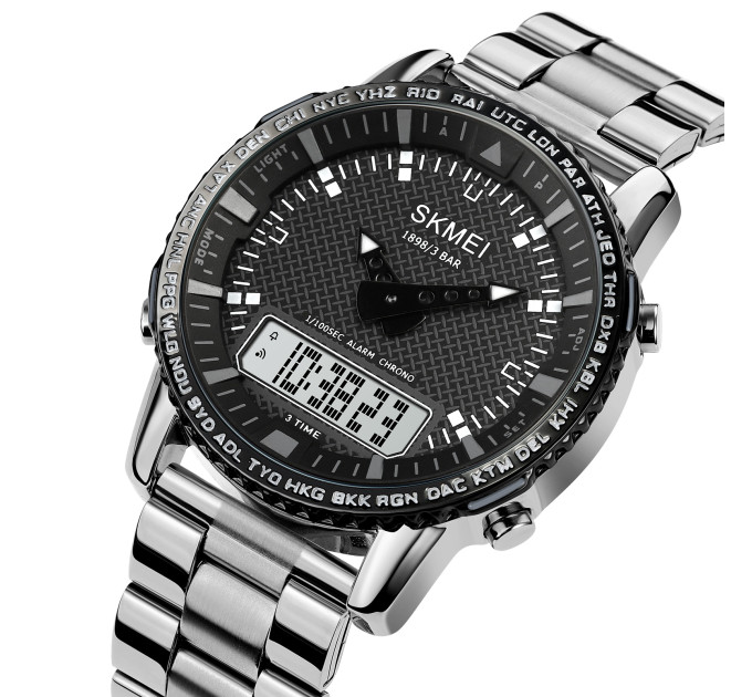 Skmei 1898SIWT Silver-White SALE