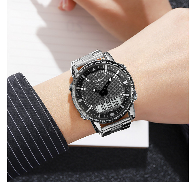 Skmei 1898SIWT Silver-White SALE