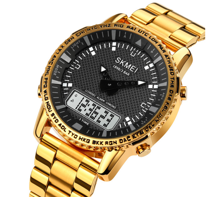Skmei 1898GDWT Gold-White SALE