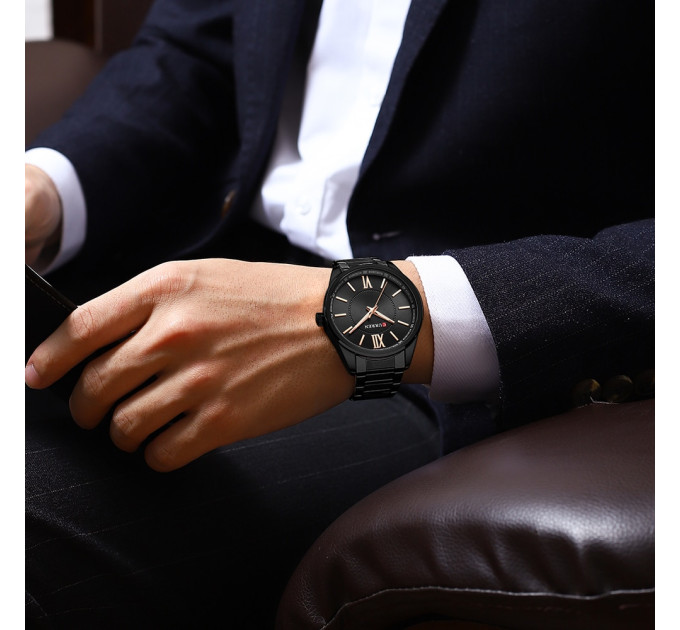 Curren 8423 All Black
