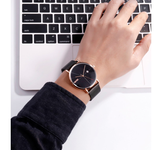 Skmei 9183RGBK Black-Rose Gold SALE