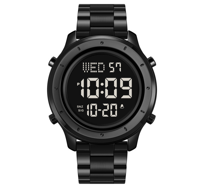 Skmei 1864SBKBK Black-Black Steel