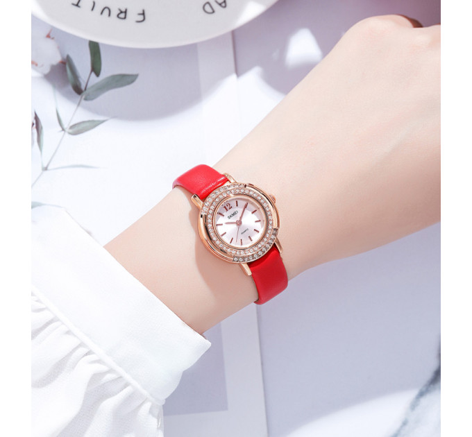 Skmei 1855RGRD Rose Gold-Red