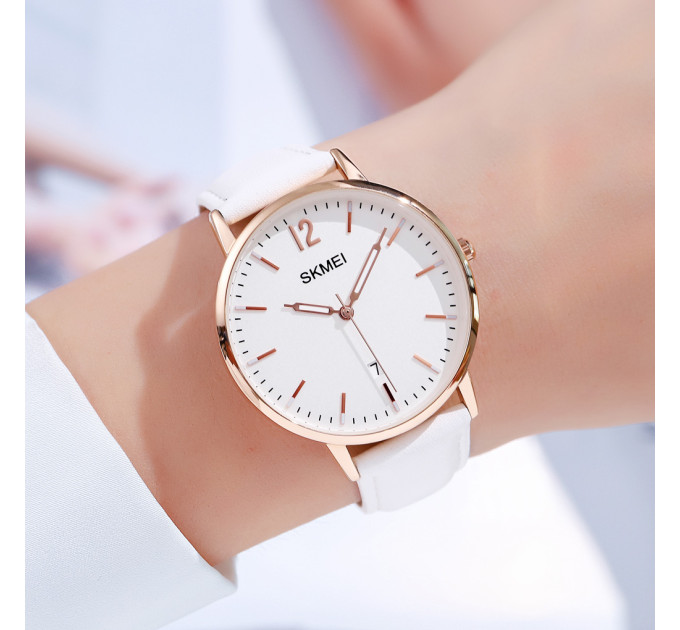 Skmei 1724RGWT Rose Gold-White