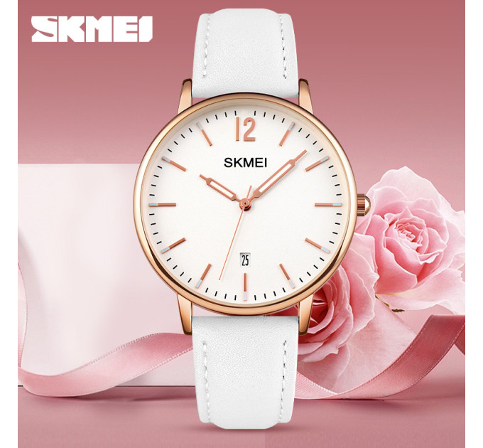 Skmei 1724RGWT Rose Gold-White