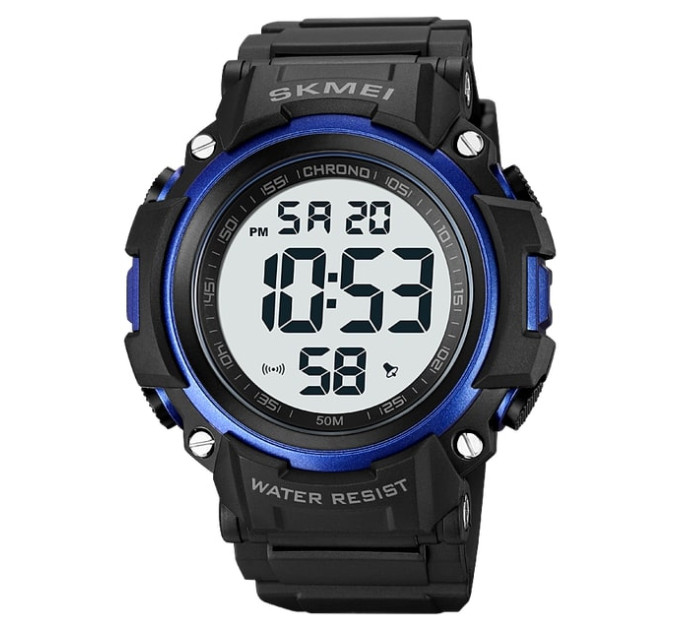 Skmei 1886BUWT Black-Blue-White