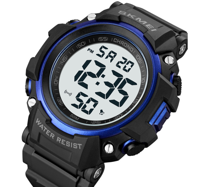 Skmei 1886BUWT Black-Blue-White