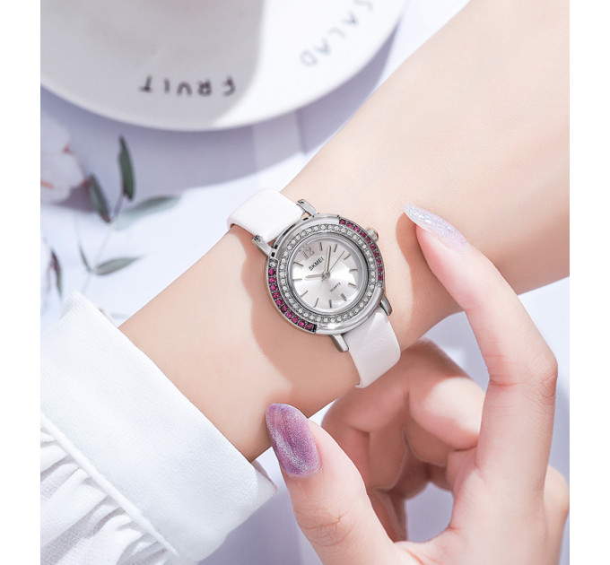 Skmei 1855SIWT Silver-White