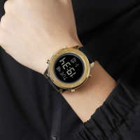 Skmei 1864LGDBK Gold-Black Leather SALE