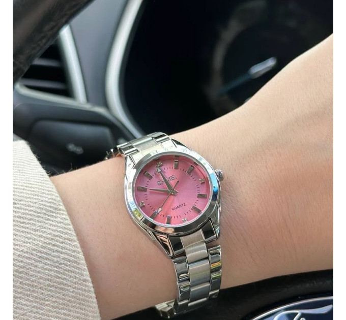 Skmei 1620SIPK Silver-Pink