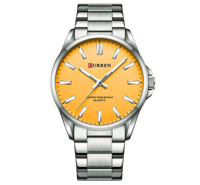 Curren 9090 Silver-Orange