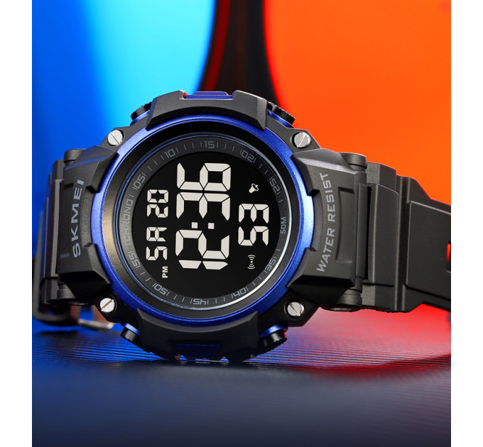 Skmei 1886BUBK Black-Blue-Black SALE