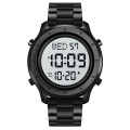 Skmei 1864SBKWT Black-White Steel