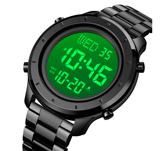 Skmei 1864SBKWT Black-White Steel