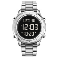 Skmei 1864SGSIBK Silver-Black Steel