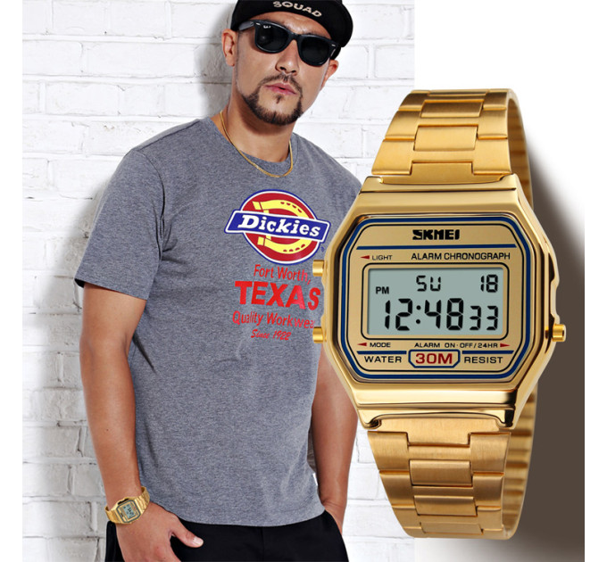 Skmei 1123GD Gold