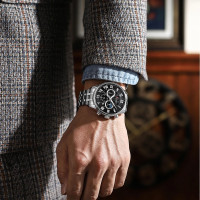 Curren 8427 Silver-Black
