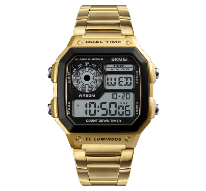 Skmei 1335GD Gold