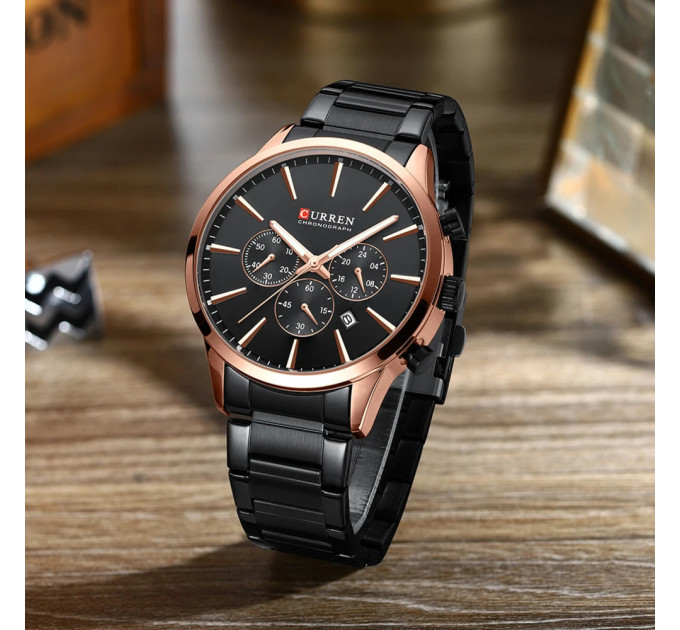 Curren 8435 Gold-Black